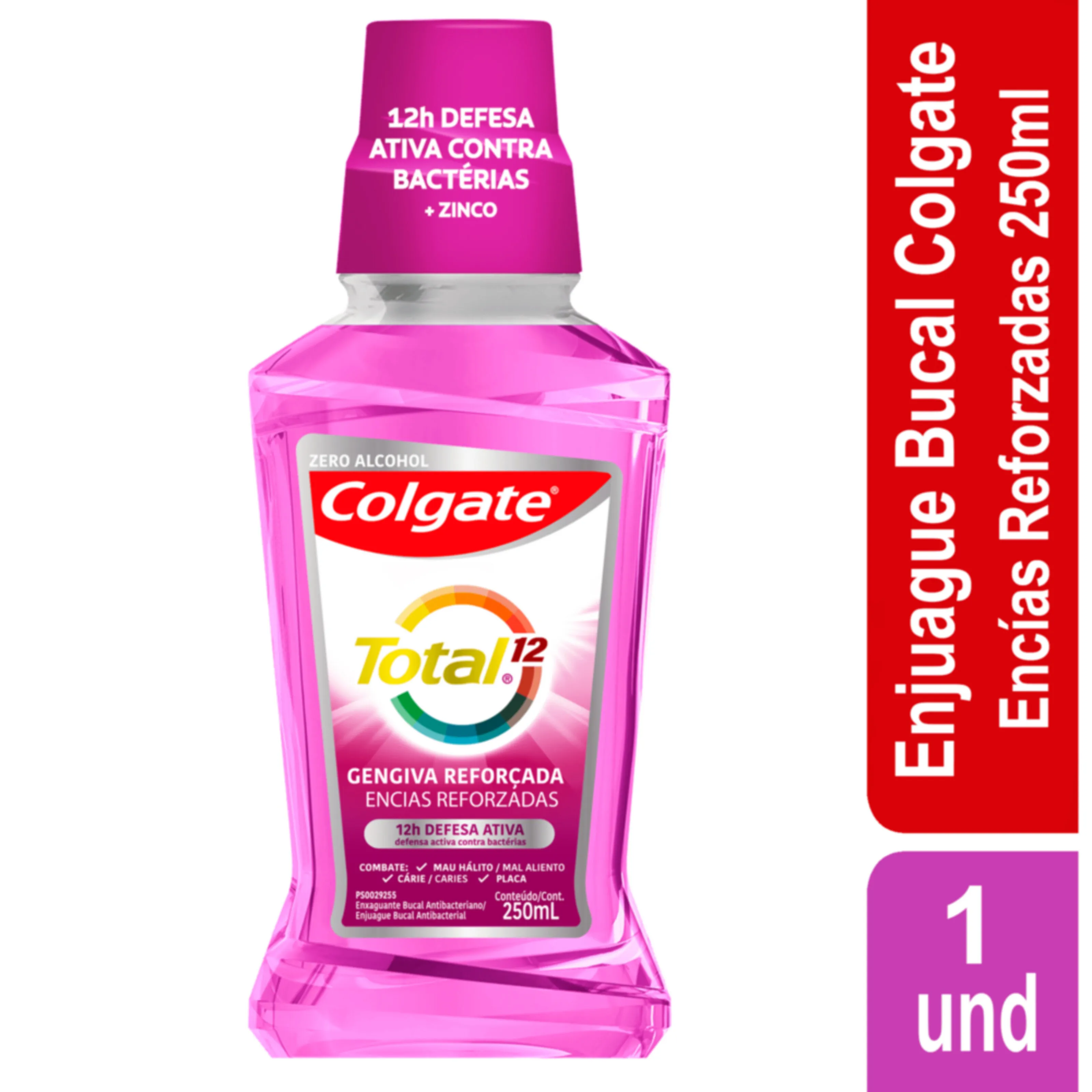 Enjuague Bucal Colgate Total 12 Encías Reforzadas 250 Ml