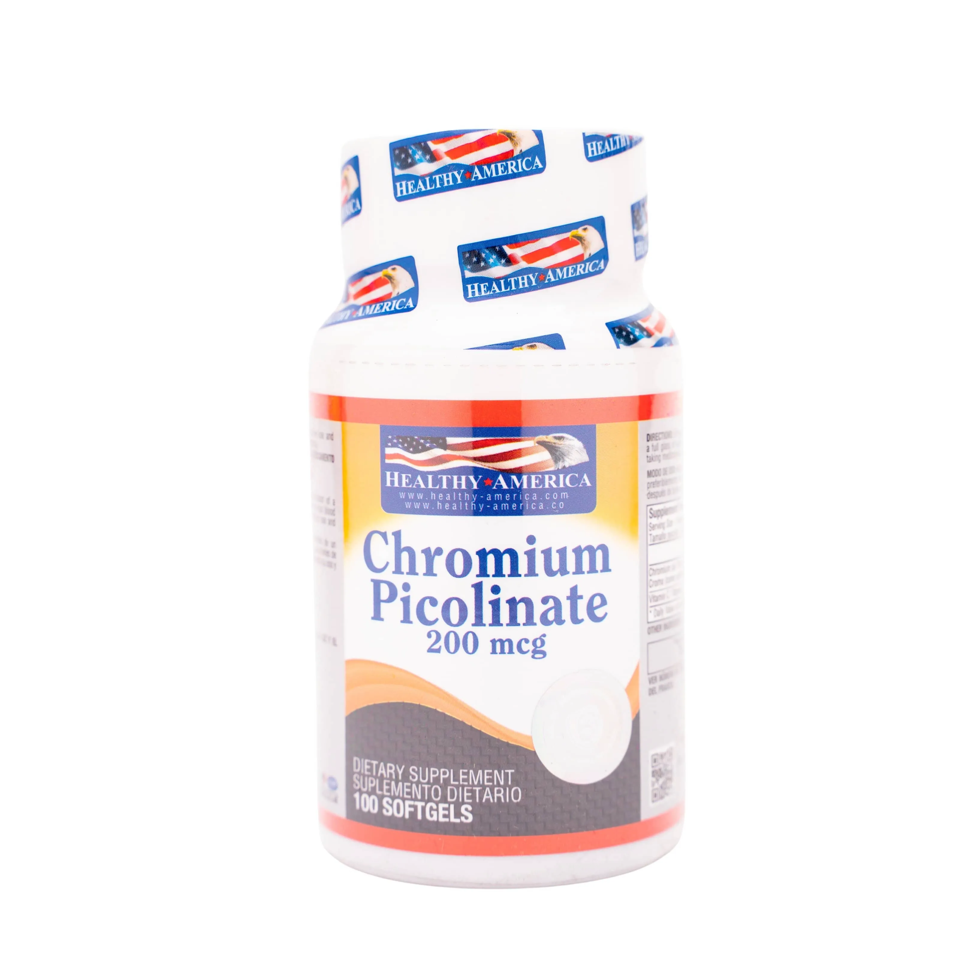 Chromium Picolinate 200 mcg 100 Cápsulas
