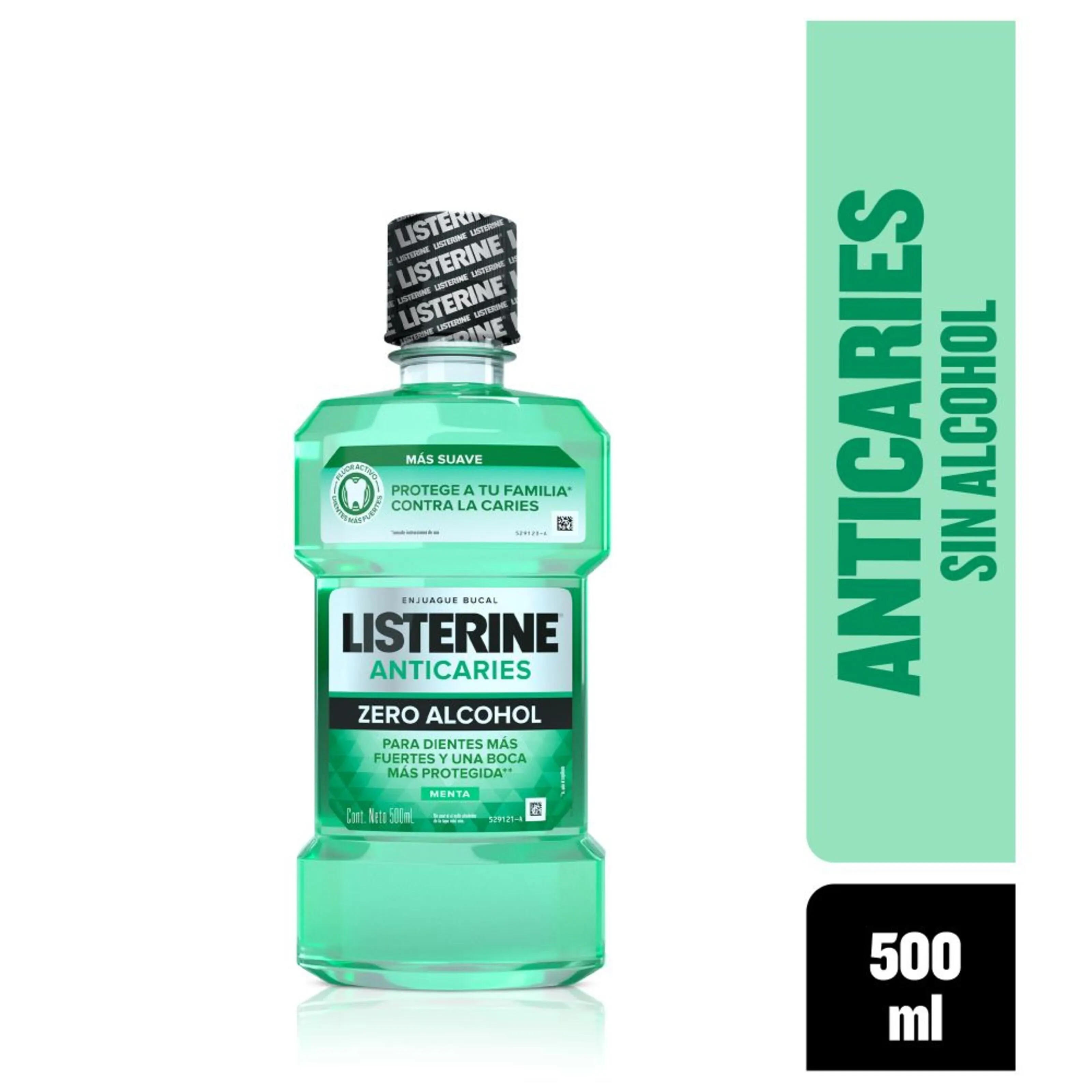 Enjuague Bucal Listerine Zero Anticaries 500 Ml
