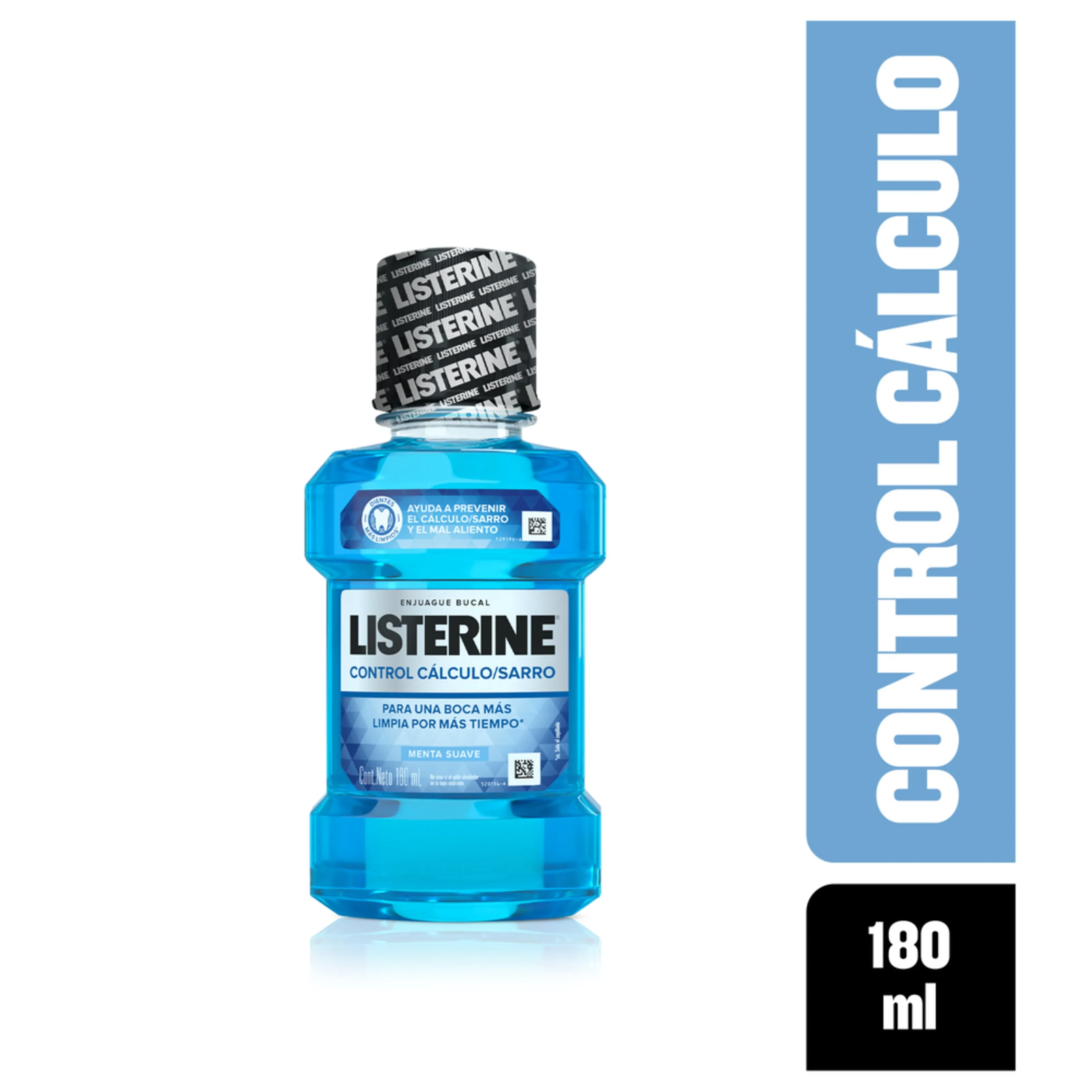 Enjuague Bucal Listerine Control Cálculo 180 Ml