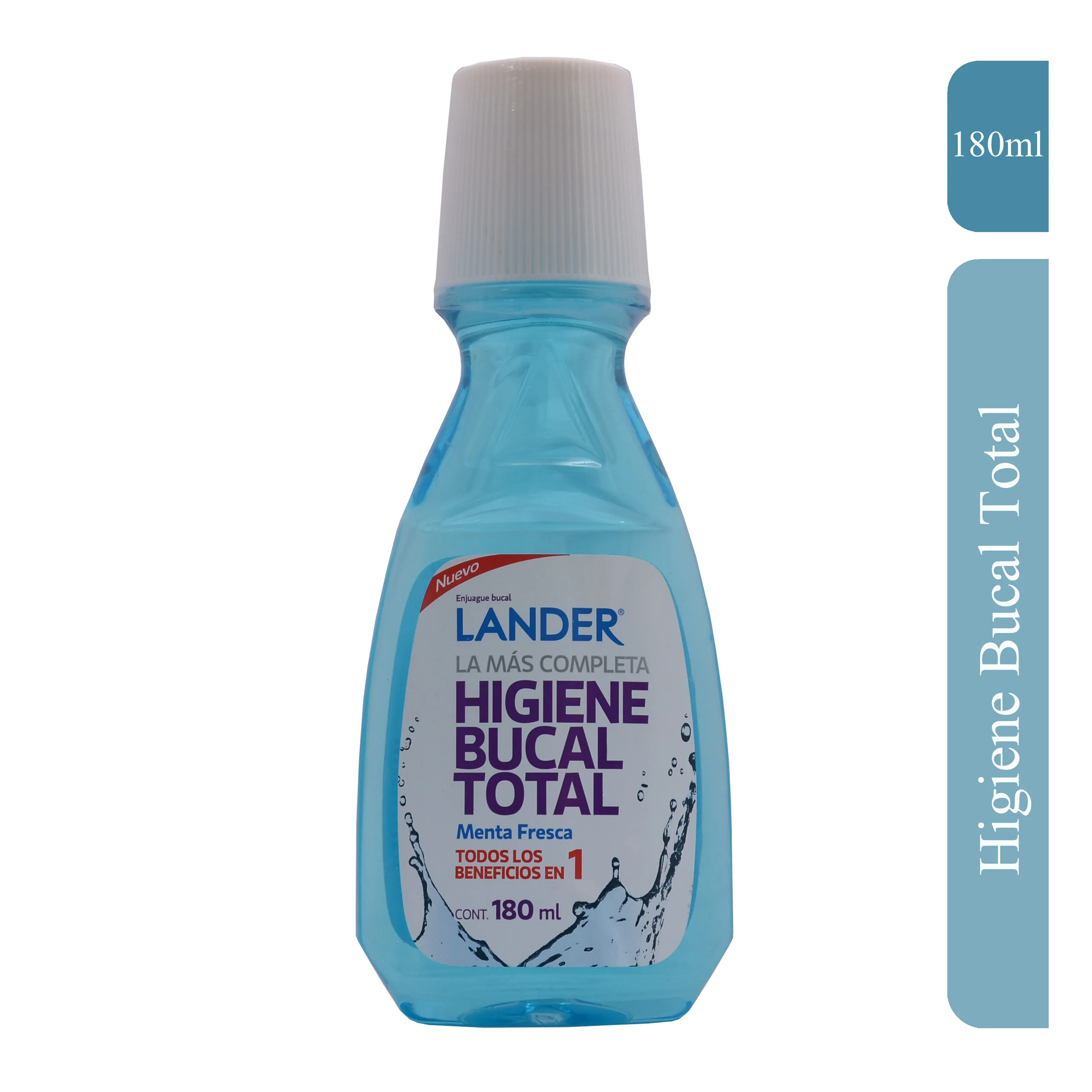 Enjuague Bucal Lander Menta Fresca 180 Ml