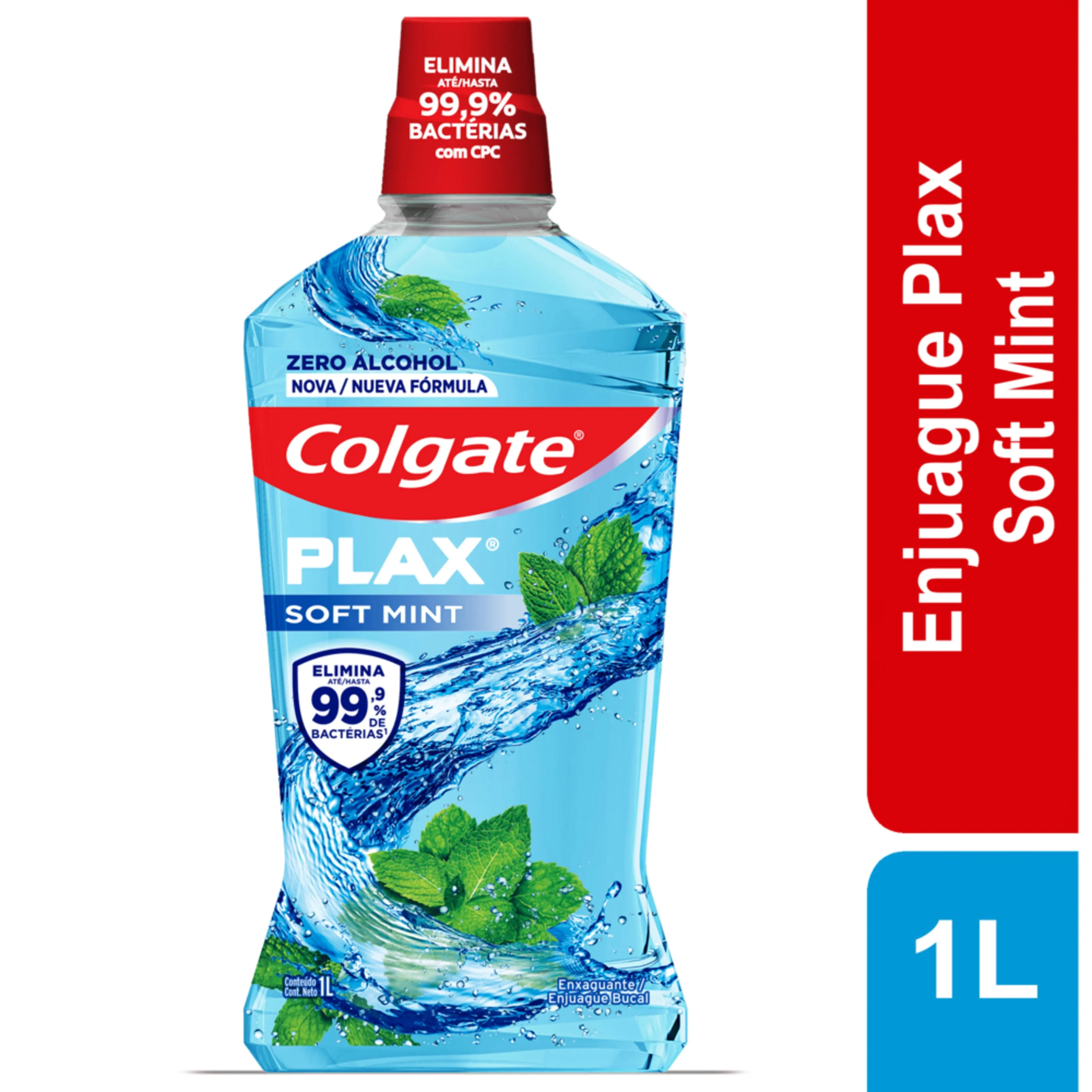 Enjuague Bucal Plax Soft Mint 1 Litro